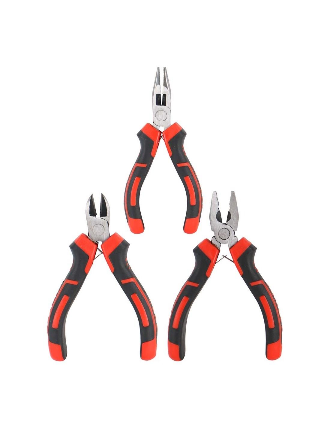 ست انبردست،سیم چین،دم باریک الکترونیکی Jumlee مدل 1795