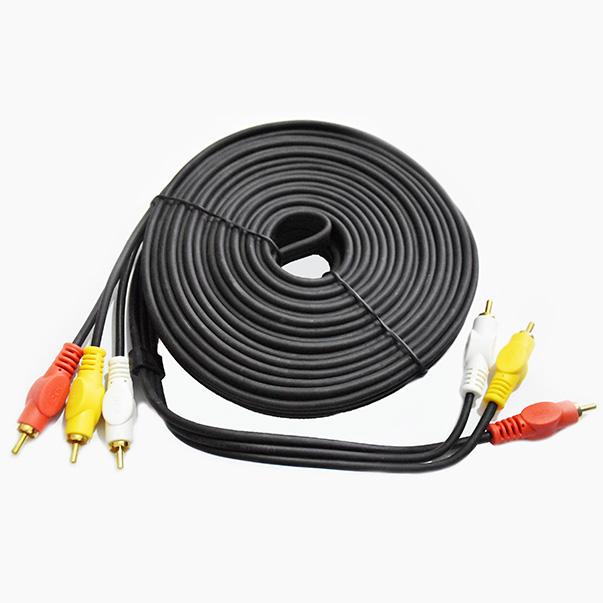 کابل av سه فیش 3 متری