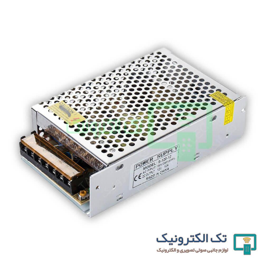 آداپتور 12 ولت 10 آمپر صنعتی