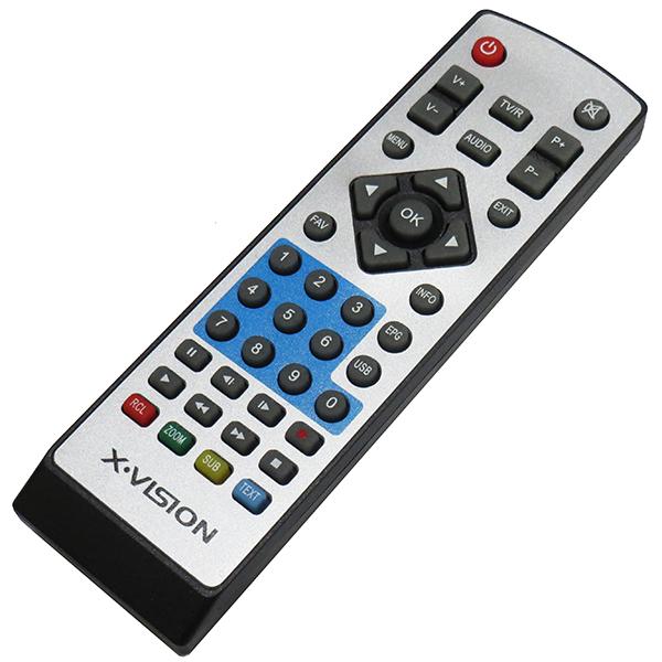 ریموت کنترل گیرنده دیجیتال ایکس ویژن 885