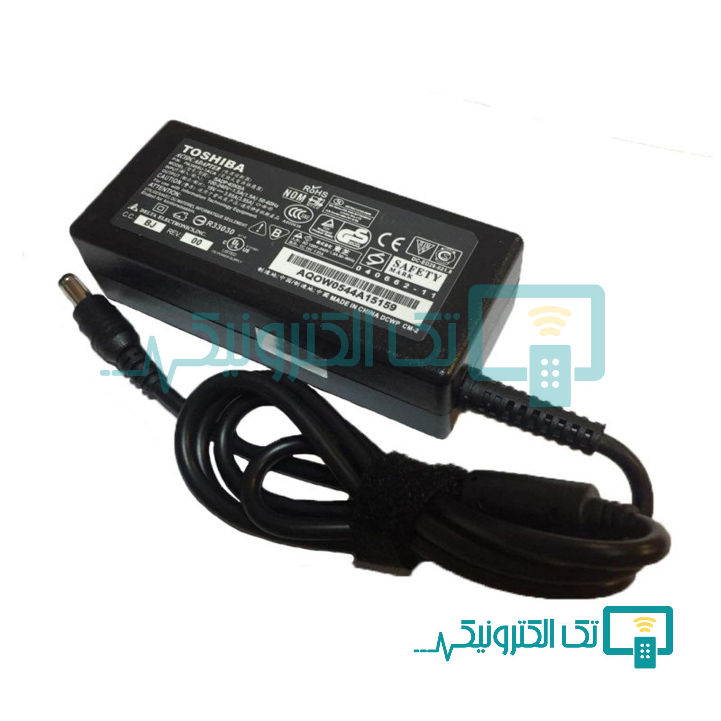 آداپتور 19 ولت 3.95 آمپر فیش معمولی